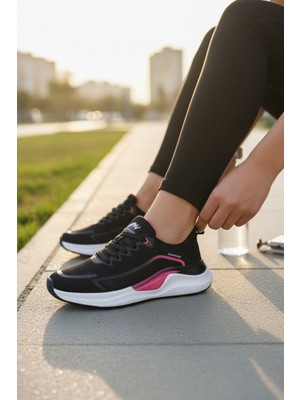 Enoch Kadın Spor Ayakkabı Nefes Alabilen File Saya ve Anatomik Comfort Tabanlı Ortopedik Koşu ve Yürüyüş Sneaker