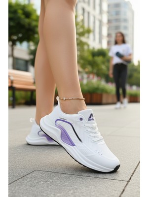Enoch Kadın Spor Ayakkabı Nefes Alabilen File Saya ve Anatomik Comfort Tabanlı Ortopedik Koşu ve Yürüyüş Sneaker