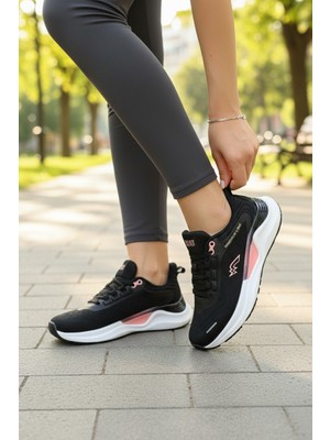 Enoch Kadın Spor Ayakkabı Nefes Alabilen File Saya ve Anatomik Comfort Tabanlı Ortopedik Koşu ve Yürüyüş Sneaker