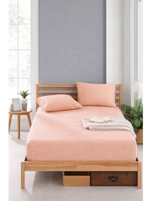 Pamuklu Yastıklı Lastikli Çarşaf Tek Kişilik