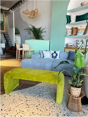 S Home Design Concept Peno U Puf Bench