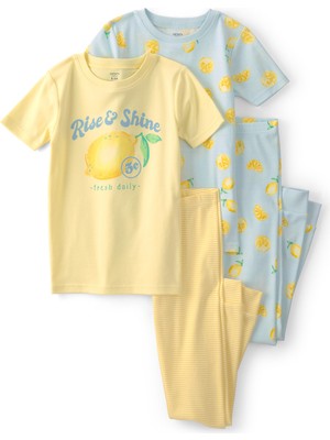 Carter's Kız Çocuk Pijama Set 6 Yaş-8 Yaş Çok Renkli