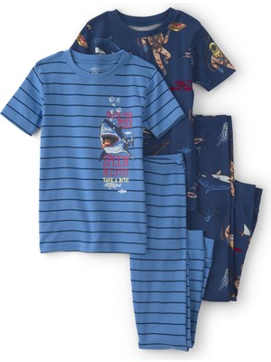 Carter's Erkek Çocuk Pijama Set 6 Yaş-8 Yaş Çok Renkli