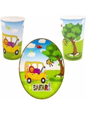 Skygo Tabak Bardak Set 8 Adet