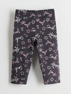 Lc Waikiki Yeni Sezon Beli Lastikli 3/4 Boy Kız Çocuk Tayt