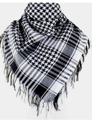 bilqasmi Pamuklu Puşi Poşu Kefiye Şal Erkek Kadın Unisex