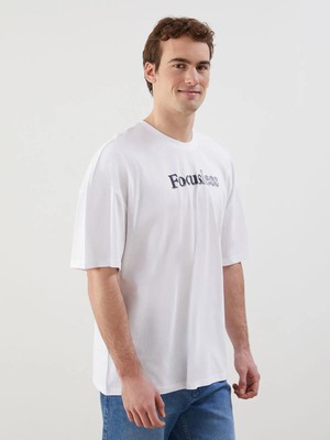 Lc Waikiki Yeni Sezon Bisiklet Yaka Kısa Kollu Baskılı Penye Erkek Tişört