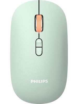 Philips SPK7508 Bluetooth Kablosuz 1600DPI 6 Tuşlu Dual Mod Sessiz Optik Mouse Yeşil