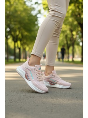 Enoch Kadın Spor Ayakkabı Nefes Alabilen File Saya ve Anatomik Comfort Tabanlı Ortopedik Koşu ve Yürüyüş Sneaker