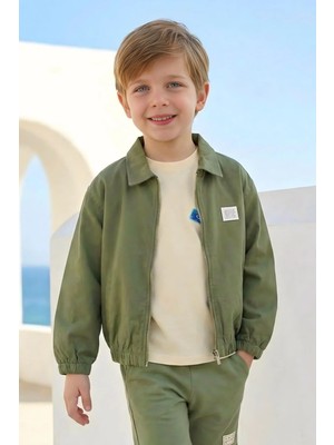 Zeyland Erkek Çocuk Gabardin Ceket - Haki
