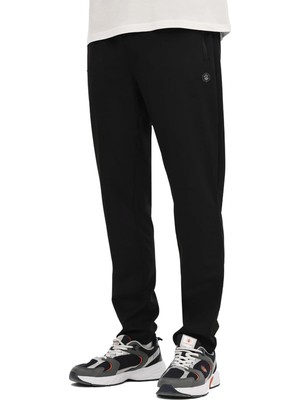 Lumberjack MB SB206 Pes T.pant 6fx Siyah Erkek Eşofman Altı