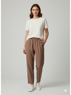 Centilmen Vedi Klasik Beli Lastikli Pantolon 7422