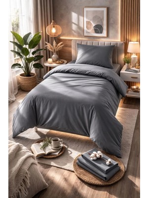 Tek Kişilik Pamuklu Çarşaflı Nevresim Takımı