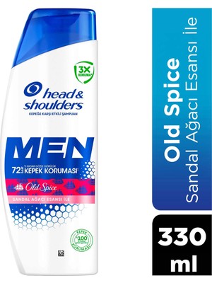 Head&Shoulders Men Old Spice Kepeğe Karşı Etkili Bitki Özlü Şampuan 330 ml Kepekli Saçlar İçin