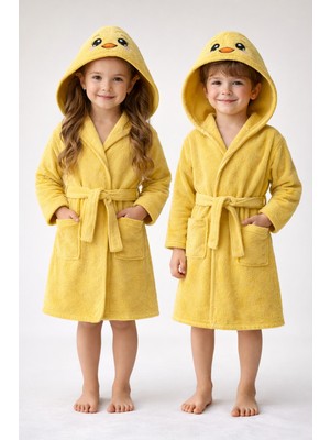 Cottonest Sevimli Figürlü ÇOCUKBORNOZU1-10YAŞ Aralığı