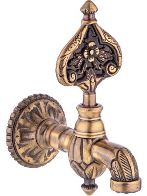 LPD Desenli Osmanlı Musluğu Pvd - Antik (Gizli Perlatörlü)