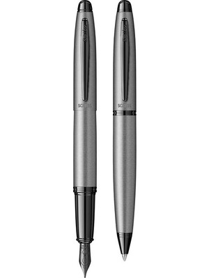 Scrikss 88 Dolmakalem Tükenmezkalem Takım Mat Gri