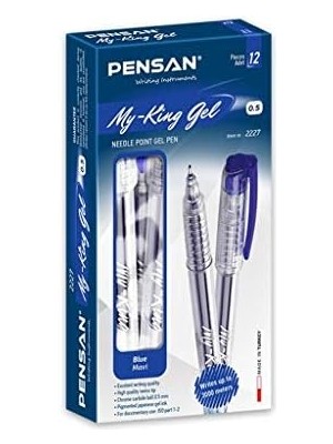 Skygo 6405 My- Jel Metal Klips Klm Mavi 0,5 12'li Paket - PE06405MAVİ