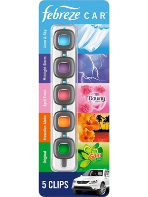 Febreze Araba Kokusu Çeşit Paketi 5li Paket