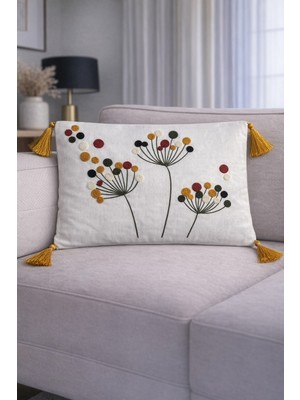 Onaltı Tekstil Punch Kırlent Kılıfı 2 Adet