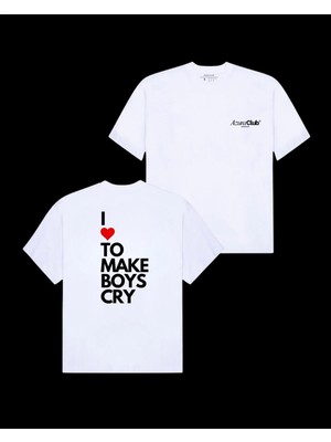 Boys Cry Baskılı Unisex T-Shirt