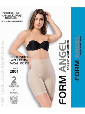 Form Angel 2001 Paçalı Korse Lazer Kesim