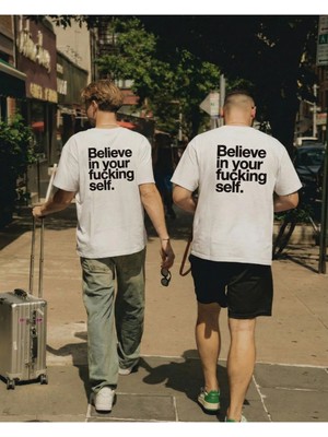 Believe Yourself Baskılı Unisex T-Shirt