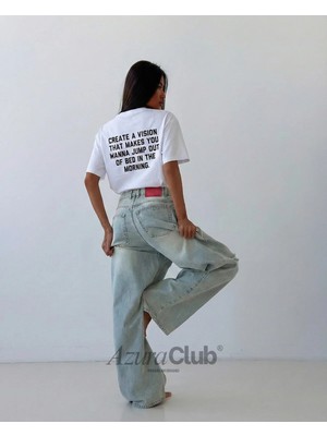 Create A Vision Baskılı Unisex T-Shirt