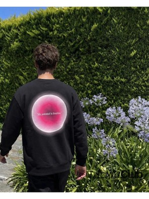 Manifest 777 Baskılı Unisex Sweatshirt