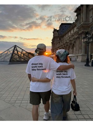 Dream Big Baskılı Unisex T-Shirt
