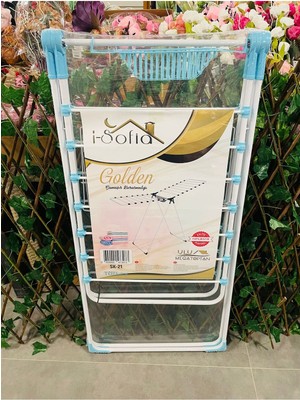 Özgürce Pratik ve Şık Çamaşır Askılığı, Mandal Sepeti ile Kolay Kullanım