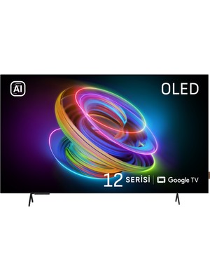 Arçelik Imperium 12 A 1255 C AI 55" 140 Ekran Uydu Alıcılı 4K Ultra HD Smart OLED TV
