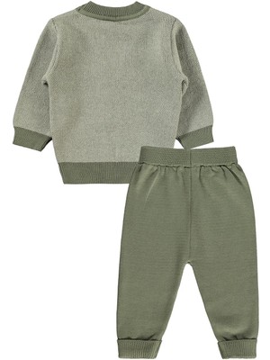 Civil Baby Hırkalı 6-18 Ay Takım - Yeşil 12-18 Ay