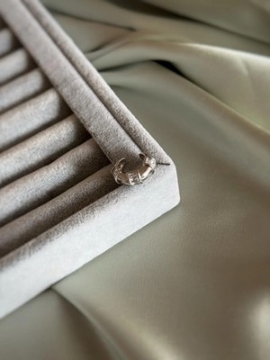 Aurah Silver Taşlı Earcuff