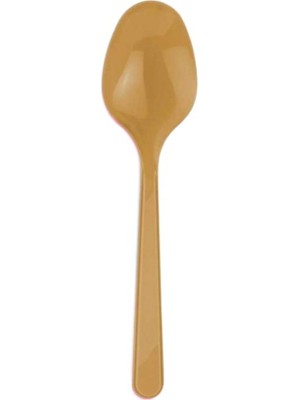 Yorulmaz Ambalaj Happy Party Gold Plastik Kaşık 25’li – Tek Kullanımlık, Şık ve Dayanıklı Parti & Davet Kaşığı ✨🥄