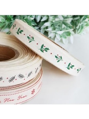 Skygo Pamuk Şerit, Holly, 1.5 cm 2 Metre Natürel