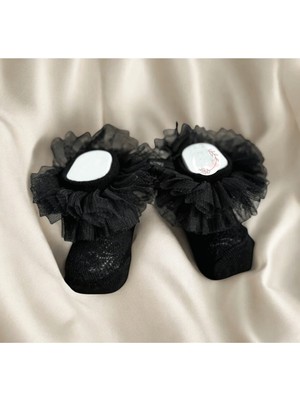 Linotti Tütülü Pamuklu Kız Çocuk Soket Çorap