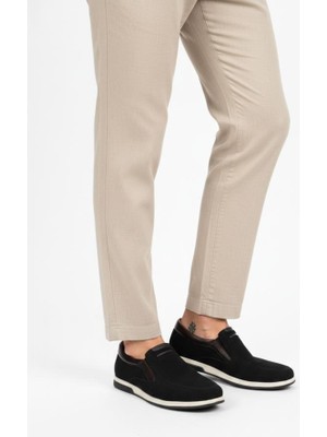 Papuçcity Bzky 534 Ortopedik Erkek Günlük Deri Ayakkabı