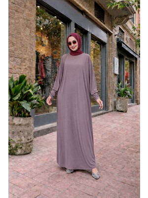 Comstar Kadın Premium Comfort Uzun Pembe Namaz Elbisesi