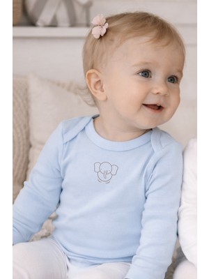 Lilalinda %100 Pamuk Bebek Body&zıbın