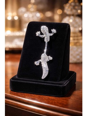 Begonia Accessories 316L Cerrahi Çelik Göbek Piercing Zirkon Taşlı – 2026 Fashion Premium Seri Belly Button Piercing – Kararma Yapmaz, Alerji Karşıtı, Paslanmaz Çelik Göbek Küpesi – Kadın Trend Takı - GP26