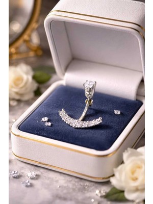 Begonia Accessories 316L Cerrahi Çelik Göbek Piercing Zirkon Taşlı – 2026 Fashion Premium Seri Belly Button Piercing – Kararma Yapmaz, Alerji Karşıtı, Paslanmaz Çelik Göbek Küpesi – Kadın Trend Takı - GP50