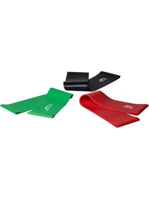 Slazenger Üçlü Mini Loop Band Set Pilates Egzersiz Bandı PVC Bag 50x5 cm Renkli Kullanım Amacı