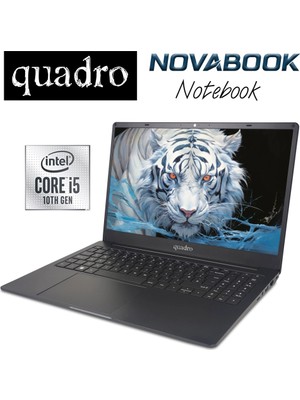 Quadro IN16-825P-CS, Novabook, İ5-1035G7, 15,6" Fhd, 8gb Ram, 256GB Ssd, Paylaşımlı Ekran Kartı, Free Dos Notebook