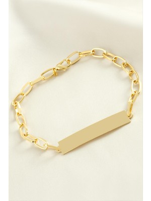 SiHako Isim Yazılabilir Boş Plaka Bileklik