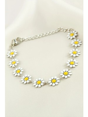 SiHako Papatya Mineli Bileklik