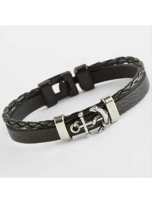 SiHako Çapa Kaliteli Suni Deri Bileklik