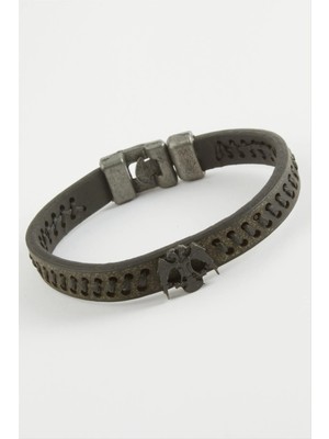 SiHako Çift Başlı Kartal Kaliteli Suni Deri Bileklik