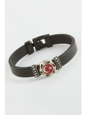 SiHako Çapa Kaliteli Suni Deri Bileklik