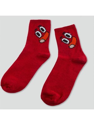 SiHako Çizgifilm Karakteri Kolej Çorap 8*28